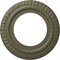 Ekena Millwork Claremont Ceiling Medallion (Fits Canopies up to 7"), 10 5/8"OD x 5 3/4"ID x 1/2"P, Spartan Stone CM10CLSSF - alternate 1